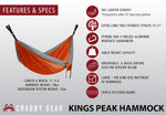 Kings Peak Crabby Hammock - Orange