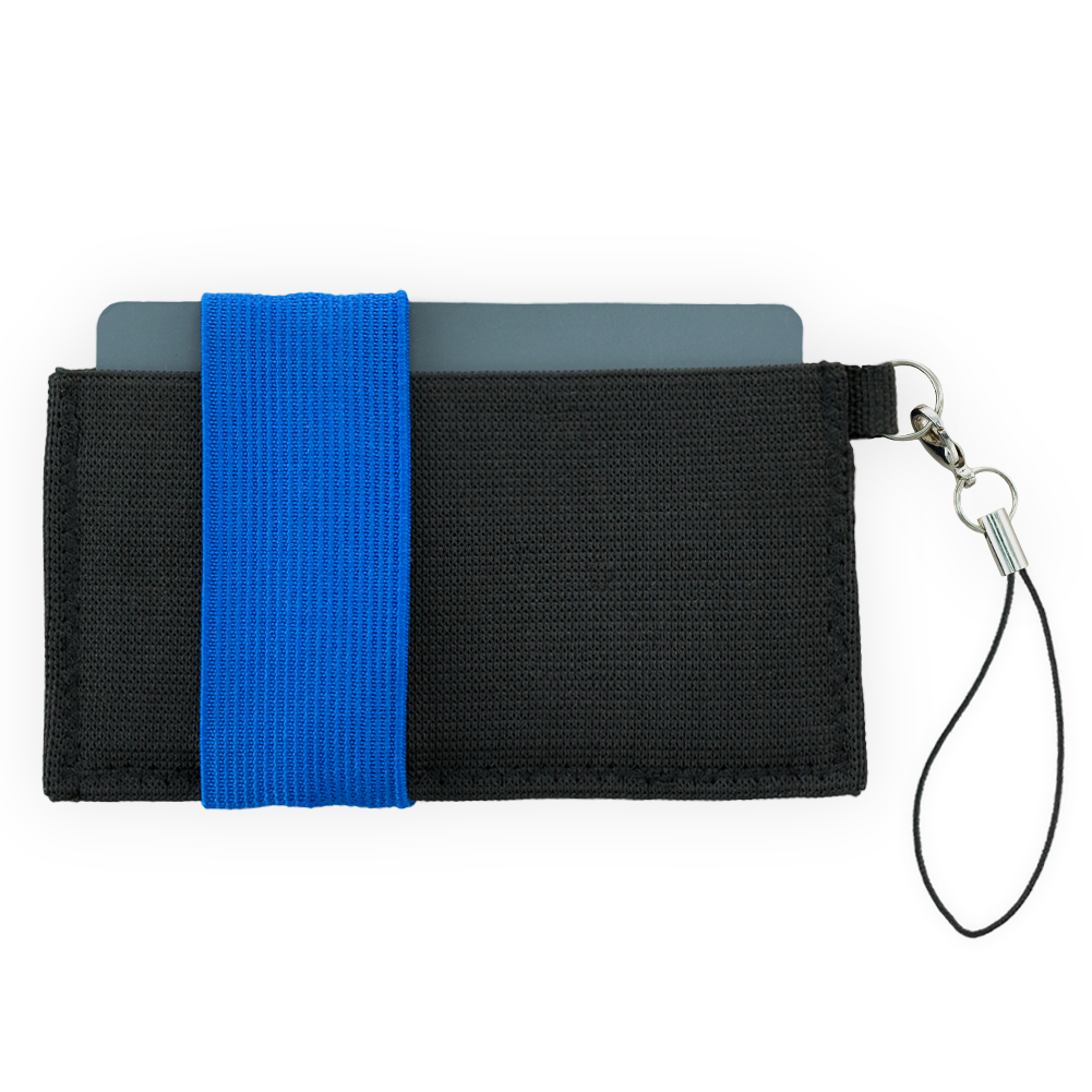 Elastic Crabby Wallet - Blue