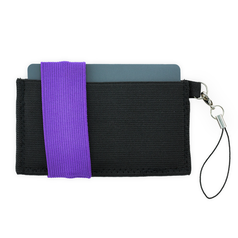Elastic Crabby Wallet - Purple