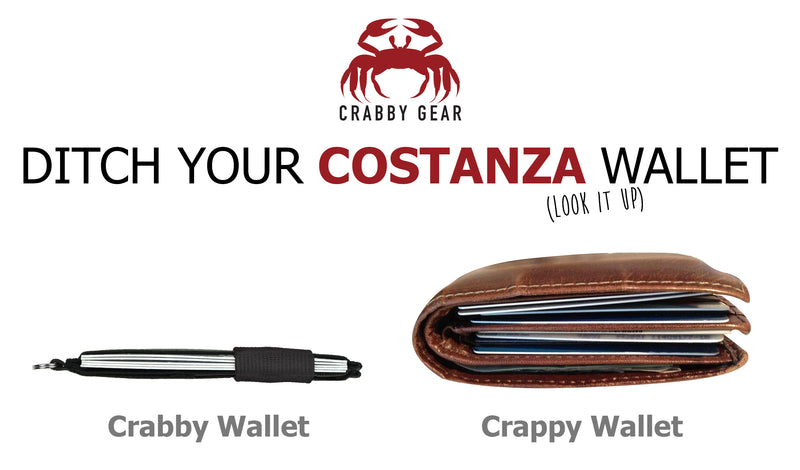 Elastic Crabby Wallet - Grey