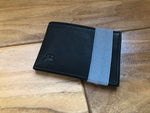 Leather Bi-Fold Crabby Wallet - Delta