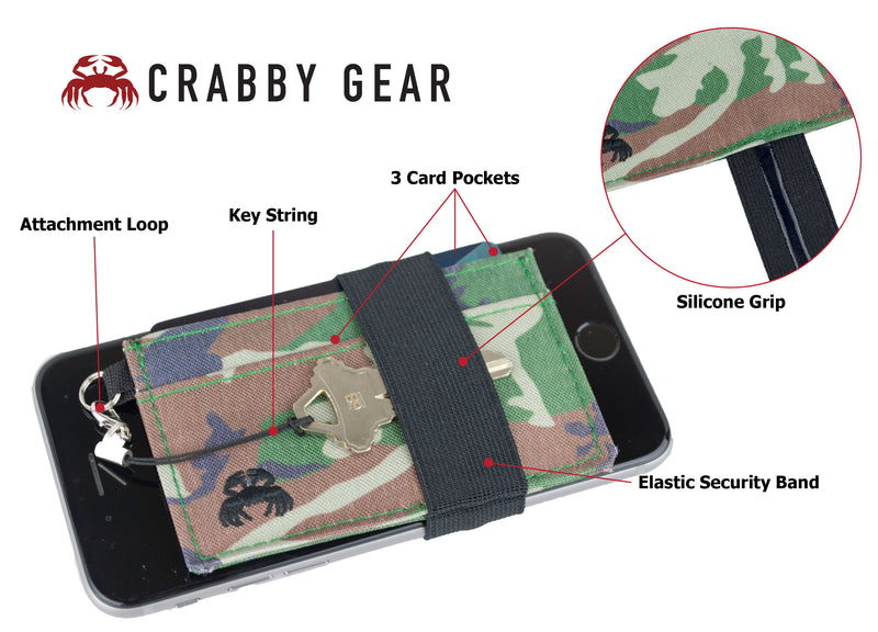 Canvas Crabby Wallet - Armyland